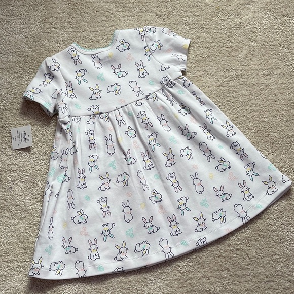 Little Me Easter Bunny Dress Mint Jacket 3 Piece - Picture 5 of 10